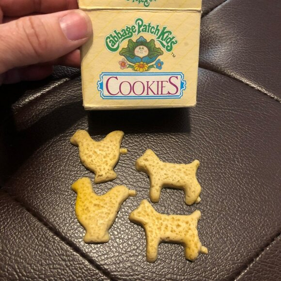 Cabbage Patch Kids Cookies Animal Cookies In box 80s Vtg - Picture 5 of 5